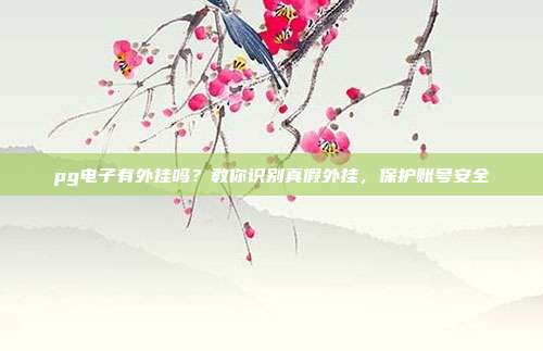 pg电子有外挂吗?教你识别真假外挂,保护账号安全