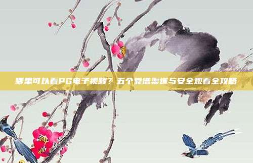 哪里可以看PG电子视频?五个靠谱渠道与安全观看全攻略